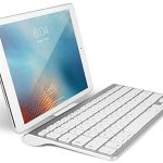 OMOTON Clavier Bluetooth pour iPad 2020, Clavier AZERTY Accentué avec Support Ultra Mince pour Tous ...