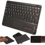 TECHGEAR Active Strike Pro Clavier AZERTY Bluetooth sans Fil avec Pavé Tactile Intégré compatible av...