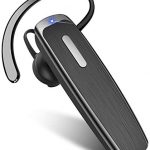 New bee Bluetooth Oreillette, Écouteur sans Fil Bluetooth 5.0 Oreillette Main Libre à Réduction de B...