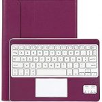 CoastaCloud Clavier AZERTY Bluetooth 3.0 Étui Housse pour Tout système Windows Android Tablette PC 9...