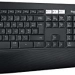 Logitech MK850 Combo Clavier et Souris sans Fil Multidispositifs, 2,4 GHz/Bluetooth, Structure Courb...